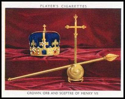 17 Crown, Orb and Sceptre of Henry VII